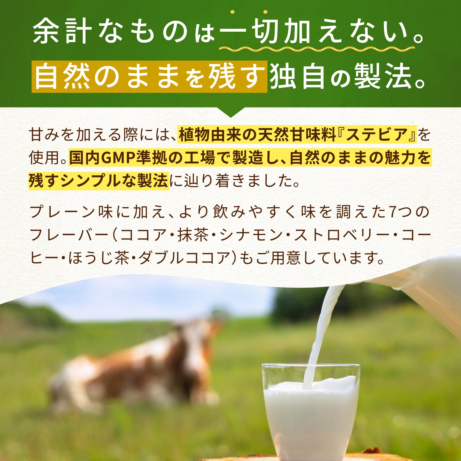 ゴールデンアイソレート グラスフェッド ホエイプロテイン