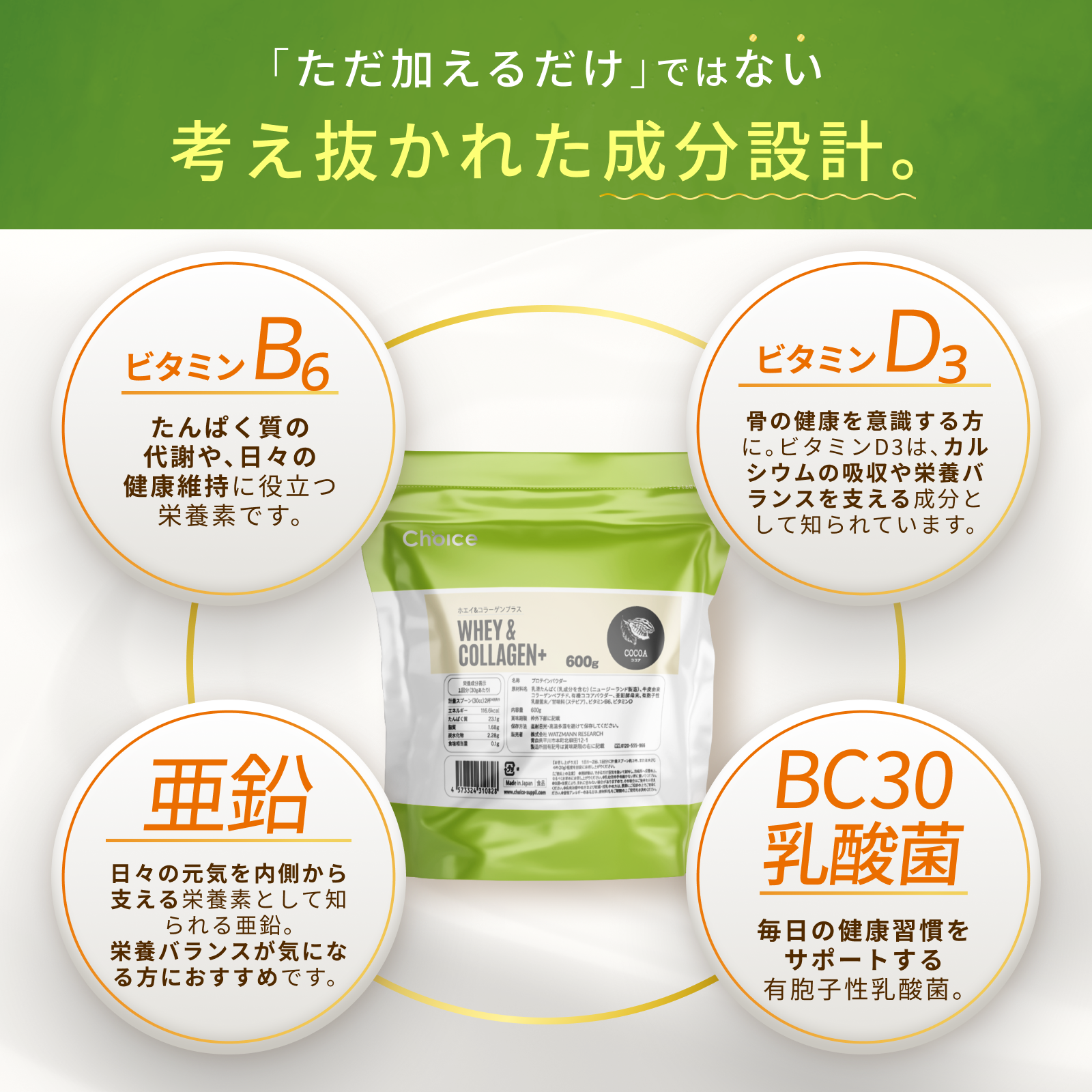 ホエイ&コラーゲン プラス